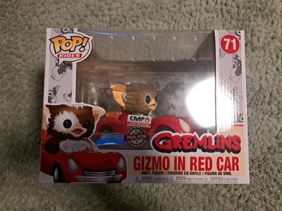FUNKO POP! - Rides - Gremlins - Gizmo in Red Car #71 Emp Special Edition