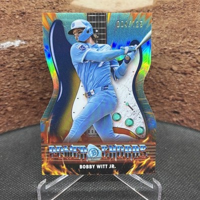 2026 Bowman #PC-13 Bobby Witt Jr. Power Chords Aqua Refractor /125