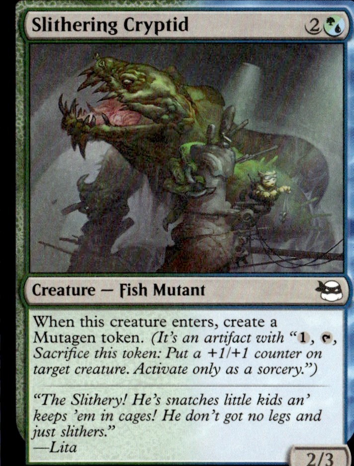 Teenage Mutant Ninja Turtles MTG Slithering Cryptid #C 0168