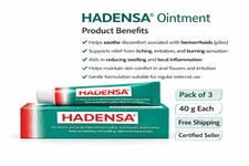 Hadensa Herbal Ointment 40g x3 External Skin Comfort Care free shipping