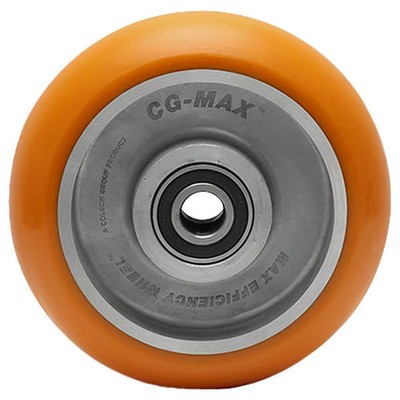 Albion AN0522808MAX Caster Wheel, 5''dia, 1,500 lb, Orange