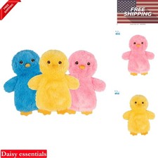Large Plush Dog Toy Crinkle Chicken Squeaky Chew Toy for All Dogs