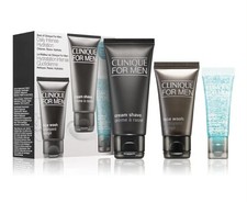 Clinique For Men 3pc Travel Set – Face Wash, Shave Cream, Hydrator - New&Sealed