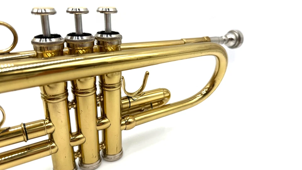 Karl Glaser Bb Trompete - Markneukirchen - Messing - Mundstück - Bild 4 von 4