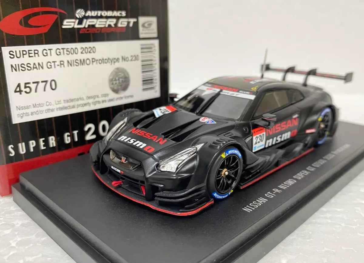 1:43 EBBRO 45770 NISSAN R35 GTR SUPERGT 2020 GT500 #230 NISMO PROTOTYPE model