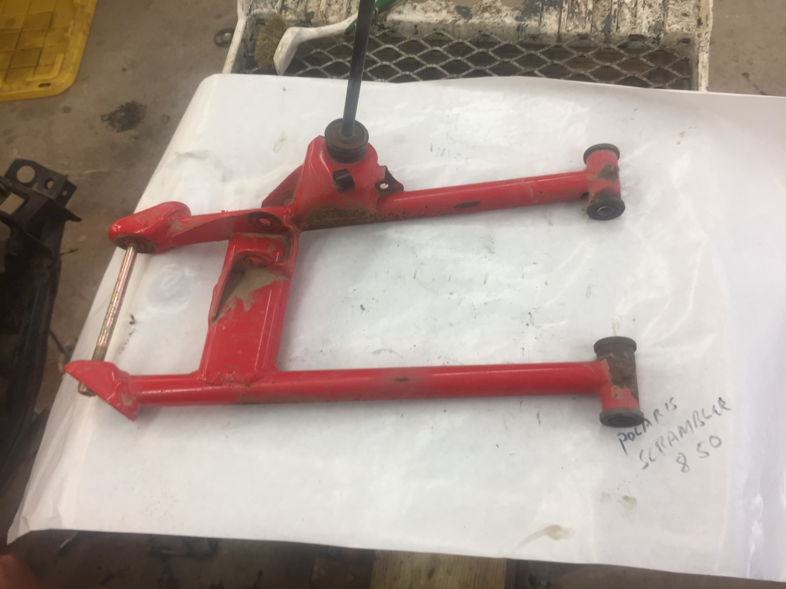 Polaris Scrambler 850 Lower Right Rear Control Arm 1019411-293 | eBay 