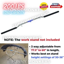 80" Extension Bar for Portable Work Stand Auto Body Part Car Bumper Repair 200lb