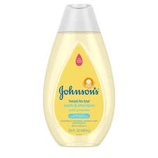 Johnson's Baby 13.6 fl. oz Head to Toe Baby Body Wash and Shampoo 1 Pack
