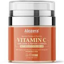 Alozera Vitamin C Face Cream - Brightens, Hyd...
