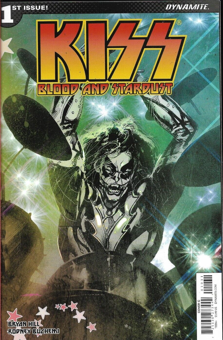 KISS - BLOOD AND STARDUST (2018) #1 C - Back Issue (S)