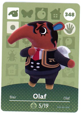 amiiboカード  アーサー   イノッチ Animal Crossing Amiibo Card Japan No.352 Rory Arthur Lion | eBay