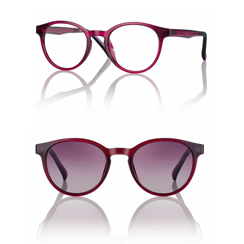 CentroStyle Kids Eyewear F0283 45 122,000 Shiny Fuxia 45 18 135 + Clip On eBay