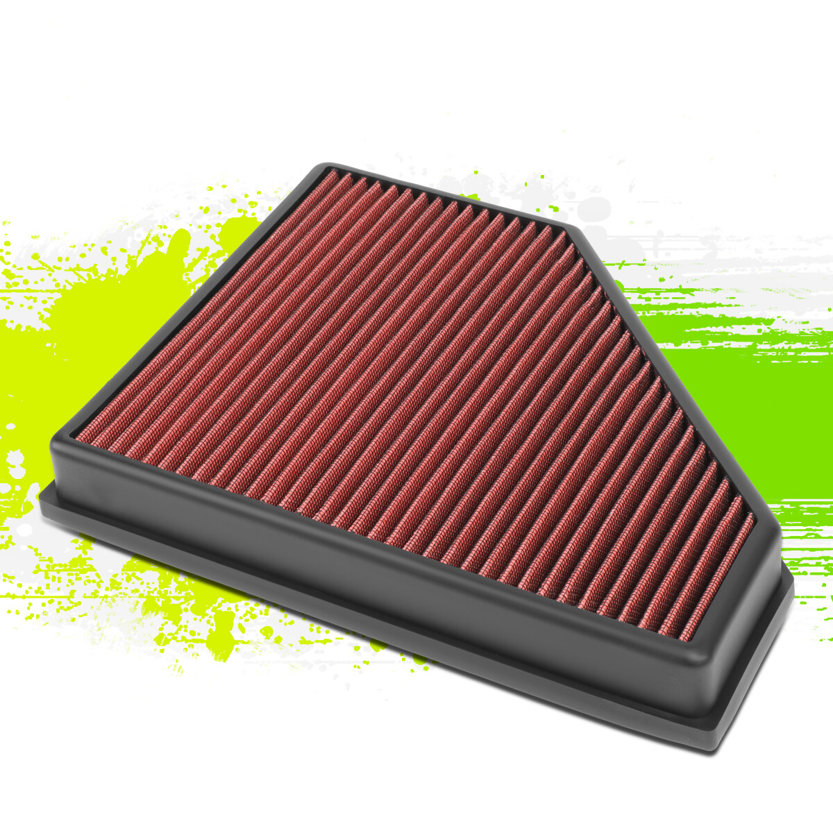 High Flow Washable Reuseable Drop-In Dry Panel Air Filter for BMW 335D ...