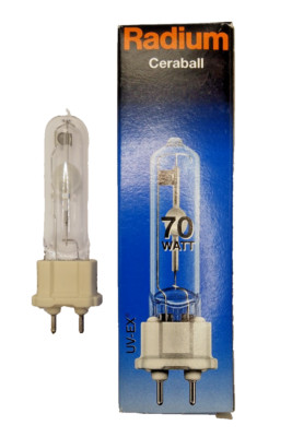 2xRadium Ceraball RCC-T 70W/NDL G12 neutralwhite DIMMBAR SELTEN NEUOVP-KEIN LED!