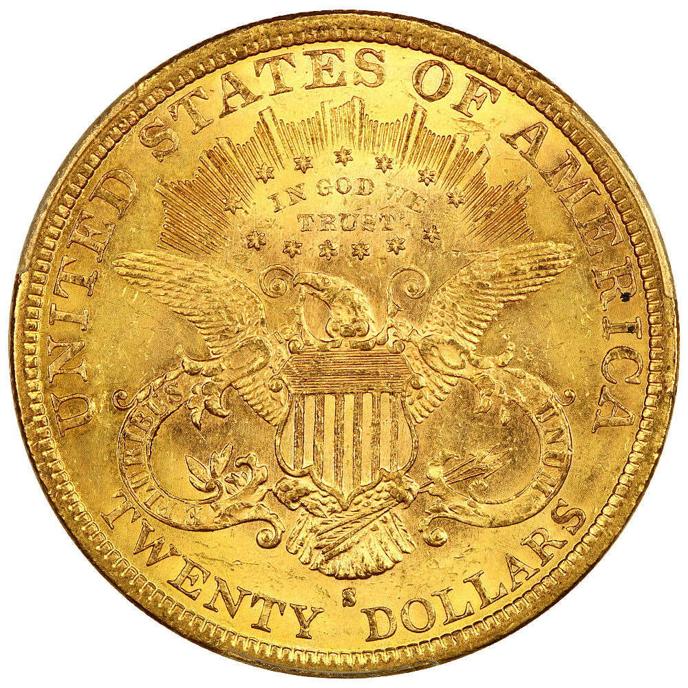 1879-S $20 PCGS MS62 ex: D.L. Hansen | eBay