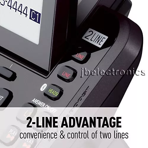 PANASONIC KX-TG9581B 2 LÍNEAS LINK2CELL - 1 UNIDAD BASE DE NÚCLEO + 1 TELÉFONO INALÁMBRICO - Imagen 2 de 3