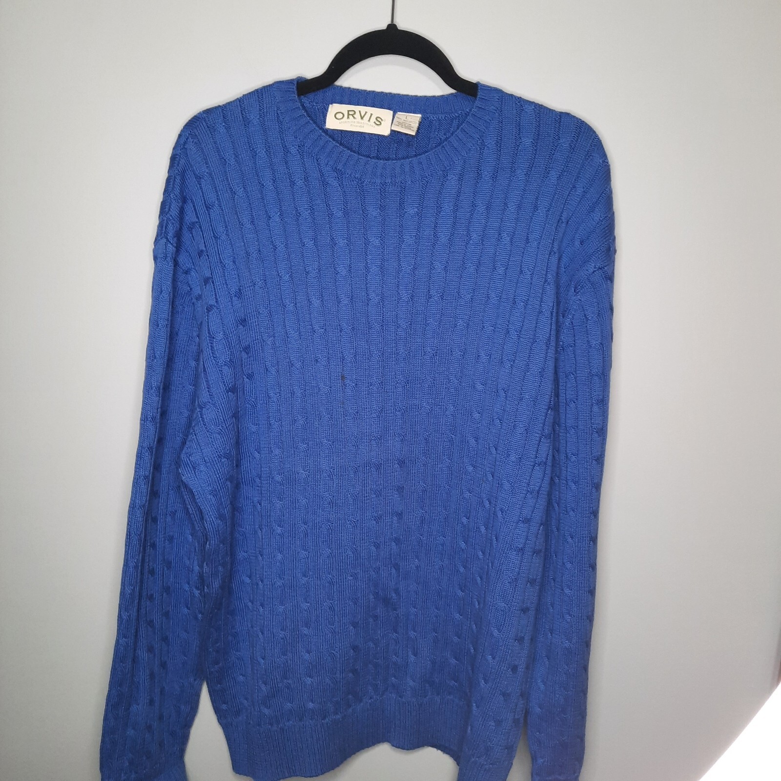 Orvis Sporting Transitions Men's Sweater Size L Excellent Condition eBay