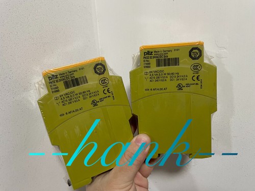 Brand New PILZ 774303 PNOZ X2 24VAC/DC 2N/O SAFETY RELAY 24 VAC/DC ...