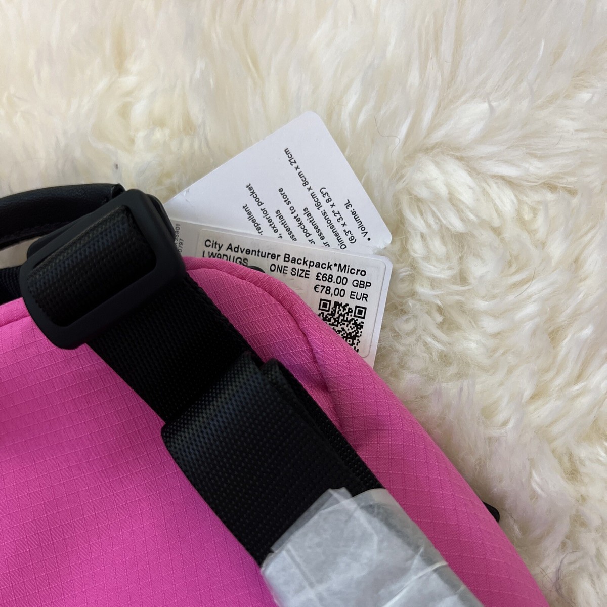 Pre-loved Lululemon City Adventurer Backpack *Micro 3L Pow Pink Light. Amazon.com | Lululemon Athletica City Adventurer Backpack  main image 4