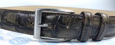 Man?s Leather Belt Vera Pelle Echtleder Real Lether 37mm X 115cm Fits To 37?to42