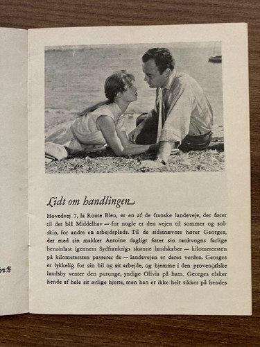 La lumière d'en face Brigitte Bardot Raymond Pellegrin 1955 Danish Movie Program - Picture 3 of 8