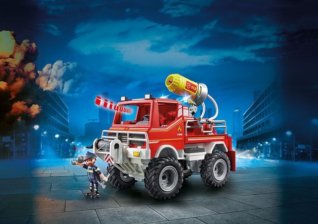 playmobil forest fire