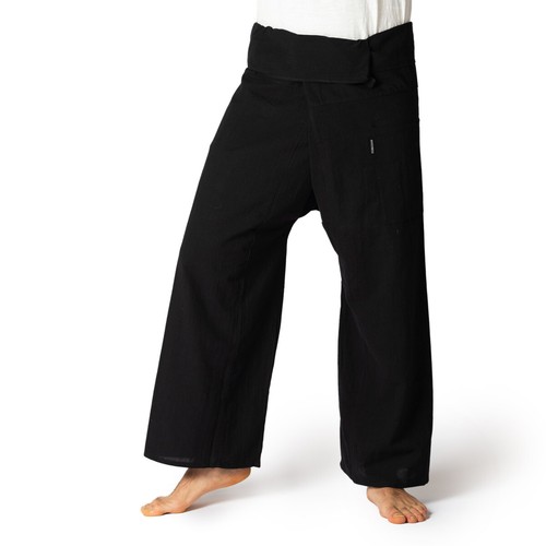 PANASIAM Thai Fisherman Pants Classic | 100% Cotton | Wrap Pants, Yoga, Tai Chi - Picture 22 of 61