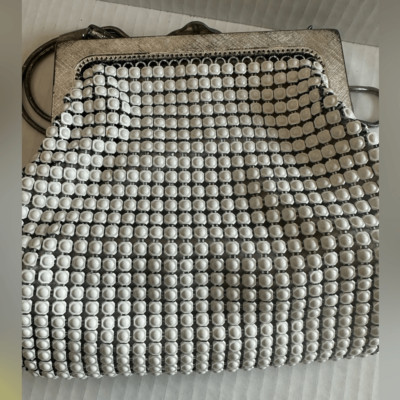 1950's OROTON Classic Gomesh Purse/Handbag-Original Double Snake Chain