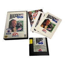 Madden NFL 95 for SEGA Genesis - USED, w/Original Box - Tested/Working