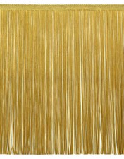 Chainette Bullion Fringe Trim, Color C4 - Antique Gold Sold By The Yard 