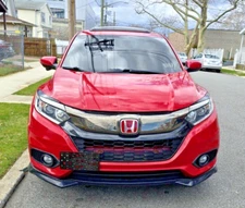 Front Bumper Tow Hook License Plate Bracket Kit For Honda HR-V 2016-2022 New