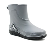 Mens Short Ankle Boot Wellies Waterproof Mid Calf Slip On Rain Snow Wellingtons
