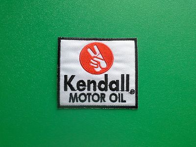 Kendall Motorsport Motorsport Öle Kraftstoffe Patch Aufnäher / Bügelbild Abzeichen