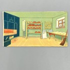 VTG 1930s DIORAMA CRAFTSMEN OCCUPATIONAL BAKER Folding TRADE CARD Germany ADVERT — photo 6