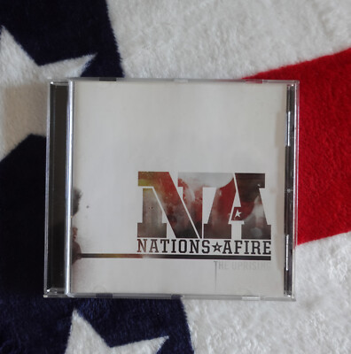 NATIONS AFIRE - THE UPRISING CD PUNK HARDCORE CALIFORNIA IGNITE RISE AGAINST USA