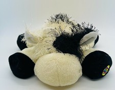 Ganz Webkinz Cow Plush Stuffed Animal Toy No Code Black And White Farm Animal 