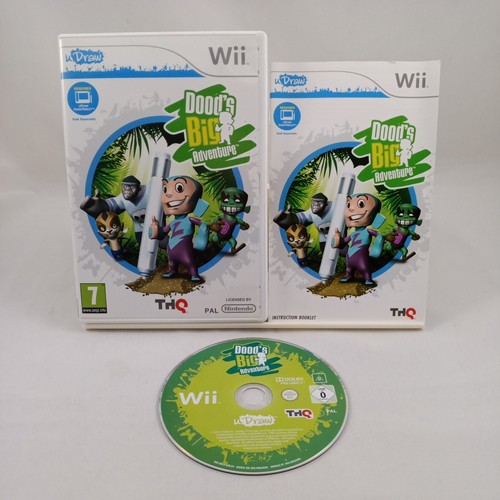 uDRAW DOOD'S BIG ADVENTURE Nintendo Wii Requires uDraw Tablet