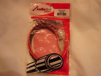Audiopipe 14 Gauge 2 Pin Male Female Quick Disconnect QD Harness Automotive NIP