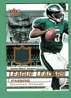 【ヴィンテージ】ドノバン・マクナブ McNABB パッチ＆ボールカード NFL DONOVAN MCNABB JERSEY PATCH PARALLEL - PICK YOUR CARD | eBay