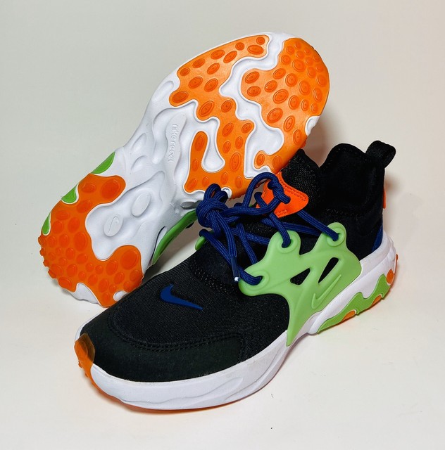 Nike Presto React NEW BQ4002-006 Black Green White GS 4.5Y Womenâs Size 6 | eBay