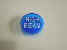 NOS V-Twin / Harley Davidson Blue High Beam Lens V-Twin P/N 39-0888 HD 67899-68B