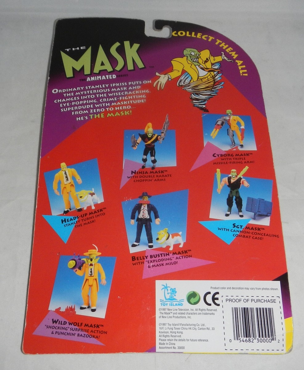 未開封、シリーズ全6体コンプTHE MASK トーキングフィギュアシリーズ MASK THE ANIMATED SERIES フィギュア 未開封、シリーズ全6体コンプ