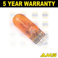 Fits Ford + Other Models 10x Amber Side Repeater Light Bulbs 501 12V 5W AMS