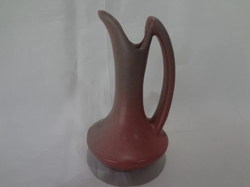 Vintage Niloak Pottery Small Ewer or Vase in Ozark Dawn Glaze