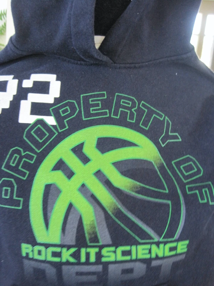Boys Rock It Science Hoodie Size 6 - Image 2 of 4