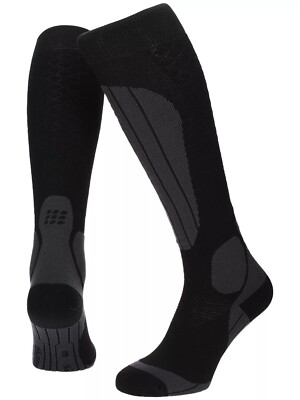 Mens CEP Outdoor Ski Thermo Compression Tall Support Sock 20-30 Mmhg Sock Size 3