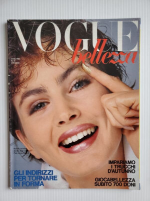 RARE 1985 VOGUE Bellezza ITALIA magazine Alexa Singer Sexy Models