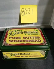 Vintage Connemara Kitchen Tin  Can Empty of Pure Butter Shortbread 5.5 X 4 X 2.5