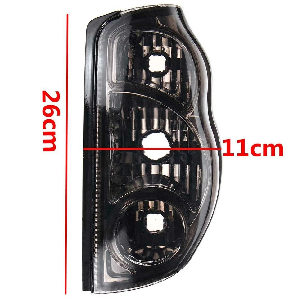 1 Pair Smoke Rear Body Tail Light Lamp For Mitsubishi L200 Pickup KB4T 2005-2014 - Imagem 4 de 4