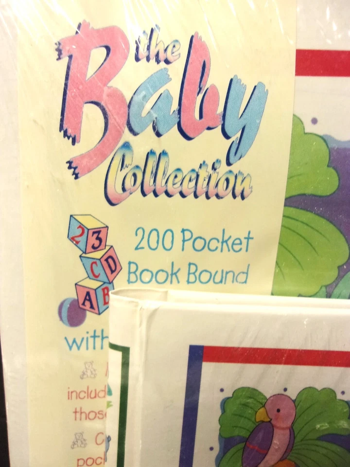 Álbum de fotos The Baby Collection 200 bolsillos encuadernado + libro de fanfarrón de 24 bolsillos de bonificación Foto 2 de 4